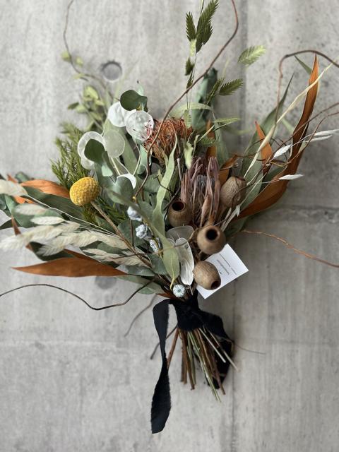 フレッシュスワッグ dry-flower-bouquet-swag-yellow